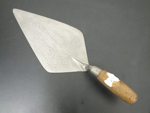 Vintage bricklayers trowel - vintage, 11"
