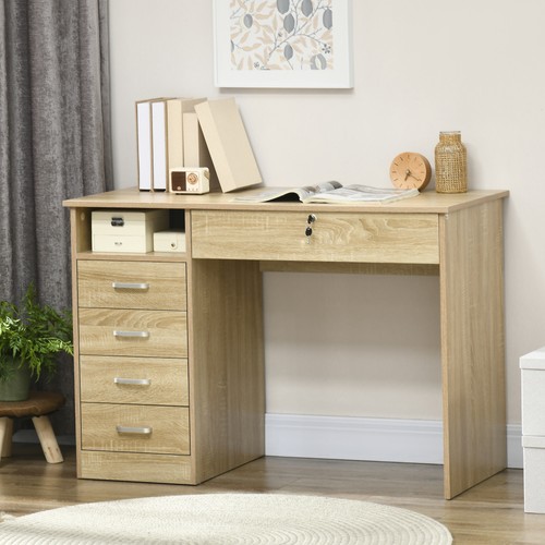 Modern computer desk - computer,