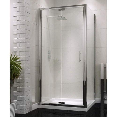 900mm fold glass shower - bi,