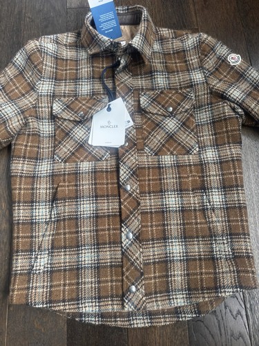 Moncler checked wool - moncler, shirt