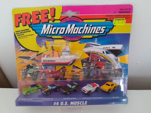 Vintage micro machines 4 - -,