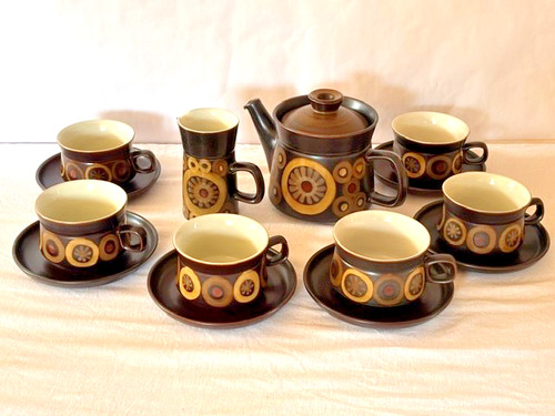 Denby arabesque 8pc breakfast - denby,