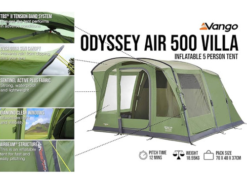 Vango odyssey villa inflatable - vango,