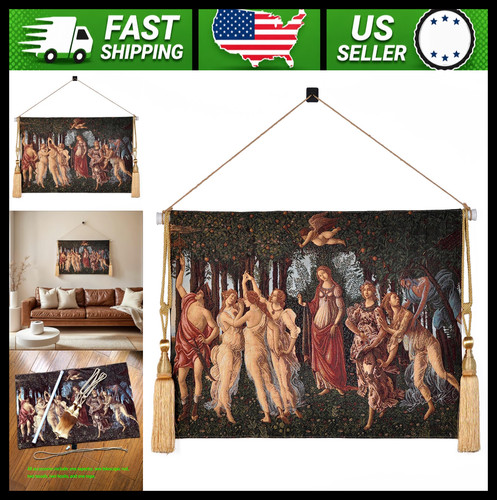 Botticelli primavera tapestry - primavera,