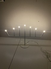 IKEA Candelabra Christmas Strala White LED Candle Light Decoration 7 Bulb Boxed