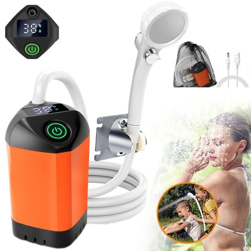 Camping showers pump digital - camping,