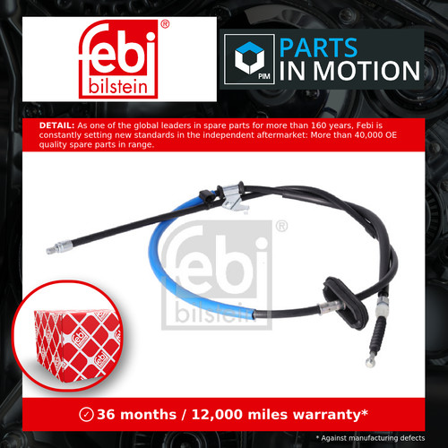 Handbrake cable fits vauxhall - handbrake,