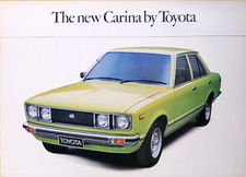 Toyota Carina Brochure 1978