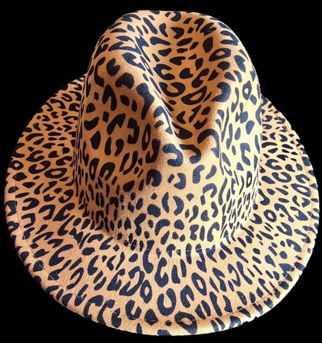 Fedora leopard stamp unisex - leopard,
