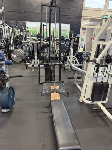 Seated row machine - machine, 120kg