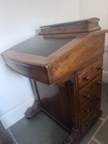 Antique victorian davenport - antique,