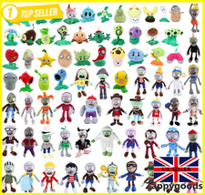 🟢PLANTS vs ZOMBIES PVZ Kids Birthday Gift Soft Plush Toy Gaming Stuffed Plushie