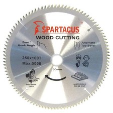 Wood Cutting Saw Blade 250 x 30mm 100 Teeth Dewalt DW745 DW743 DW742 DW717XPS