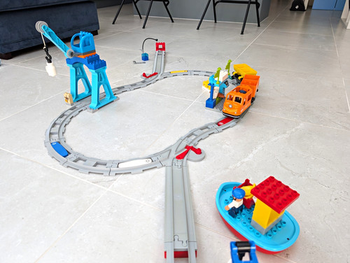 Lego duplo cargo - lego, 10875