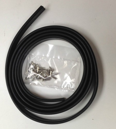 Bonnet rubber rivet kit for - rubber,