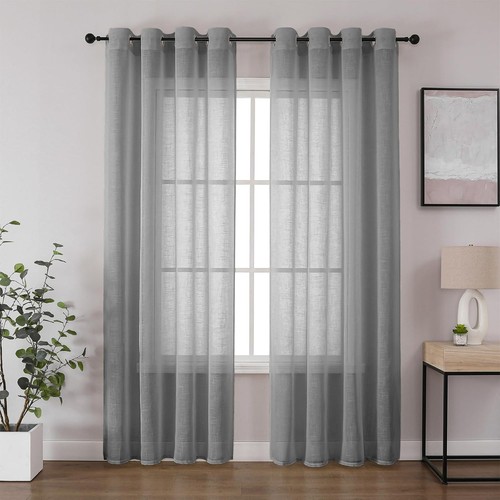 Cucraf voile curtains grey - curtains, 84