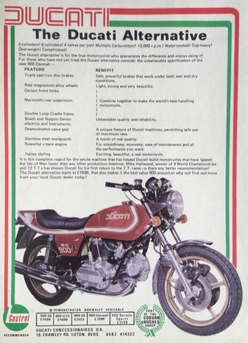 Ducati 900 darmah original - 900, sd