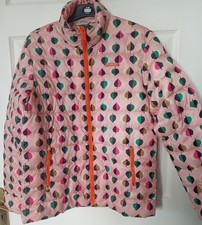 Regatta Orla Kiely Women’s Puffer Jacket Pink Multicolour Leaf Print Size 10