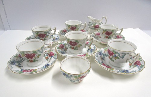 Floradora tea set - floradora, floral