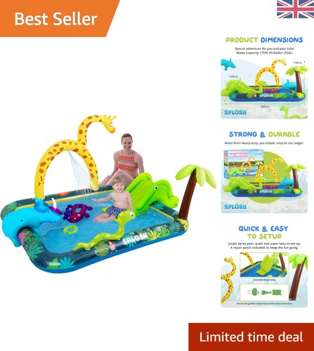 Safe jungle themed kids - kids, paddle