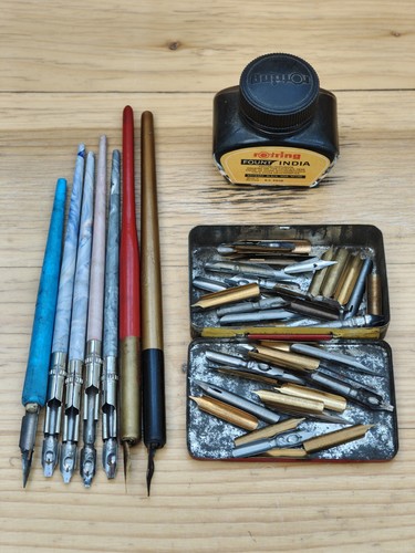 Vintage dip pens inc faber - vintage,