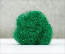 10g Angelina Fibre Green Non Heat Bondable Crafts Fusible Felting Dreads