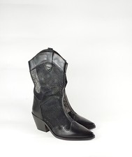 Cowboy Western Boots Mid Calf Ladies Shoes Size 3-8