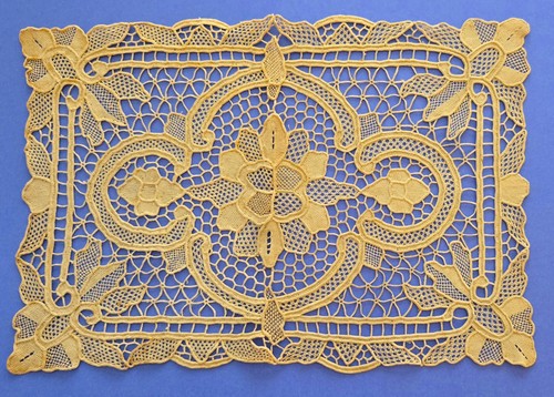 Antique venetian needle lace - venetian,
