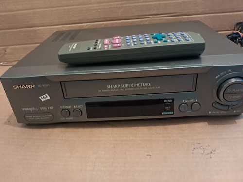 Sharp mh321 vcr vhs video - vc-mh321,