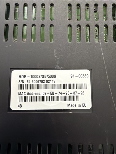 Humax hdr 1000s - humax, 500gb