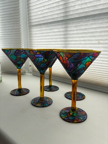 Stain glass cocktail - glass,