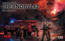 ICM 35902 CHERNOBYL #2 Fire Fighters (see description) 1/35