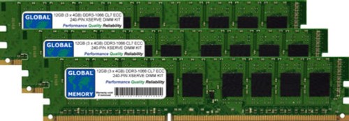 12gb ddr3 1066mhz - (3, 4gb)