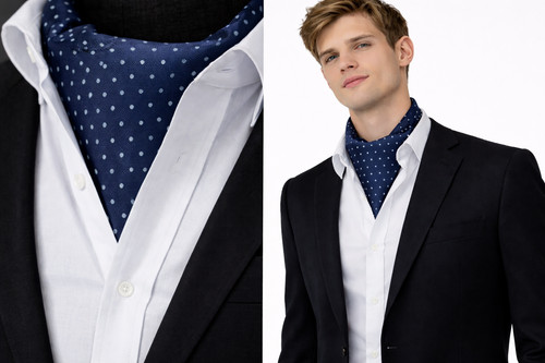Cravat men ascot - cravat,