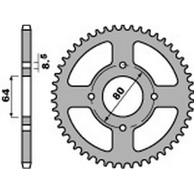 Pbr steel transmission plate - steel,