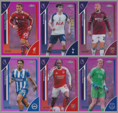 Topps premier league - league, chrome