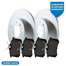 Rear Brake Discs & Pads Fits Volvo C30 C70 S40 V50 Ford Focus Focus C-Max C-Max