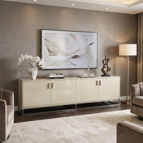 Modern shagreen cabinet in - modern,