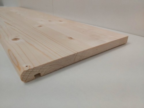 Laminated pine stair tread - pine,