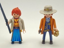 Playmobil Western Sheriff and Western Cowgirl