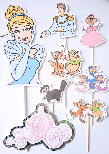 Cinderella cake topper - , charm