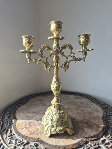 Vintage brass arm - brass, candelabra