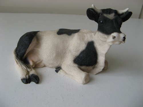 Castagna black and white cow - black,