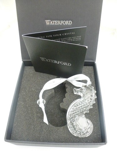 Waterford crystal seahorse - crystal,