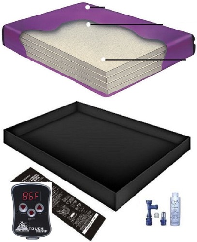 Waveless waterbed mattress - 90%,