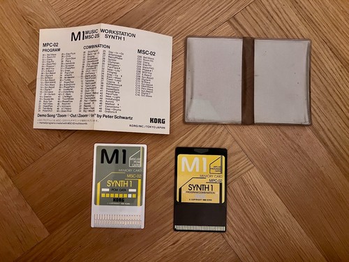 Korg synth mpc 02 - korg, m1