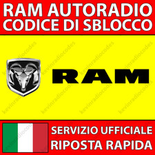 ✅RAM RADIO UNLOCK CODE FOR