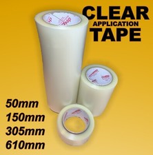 Detape Clear Application Transfer Tape for Vinyl Decal HQ