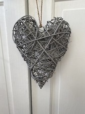 Large Grey woven Twig Hanging