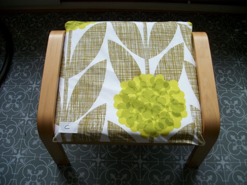 Ikea alme poang footstool - alme,